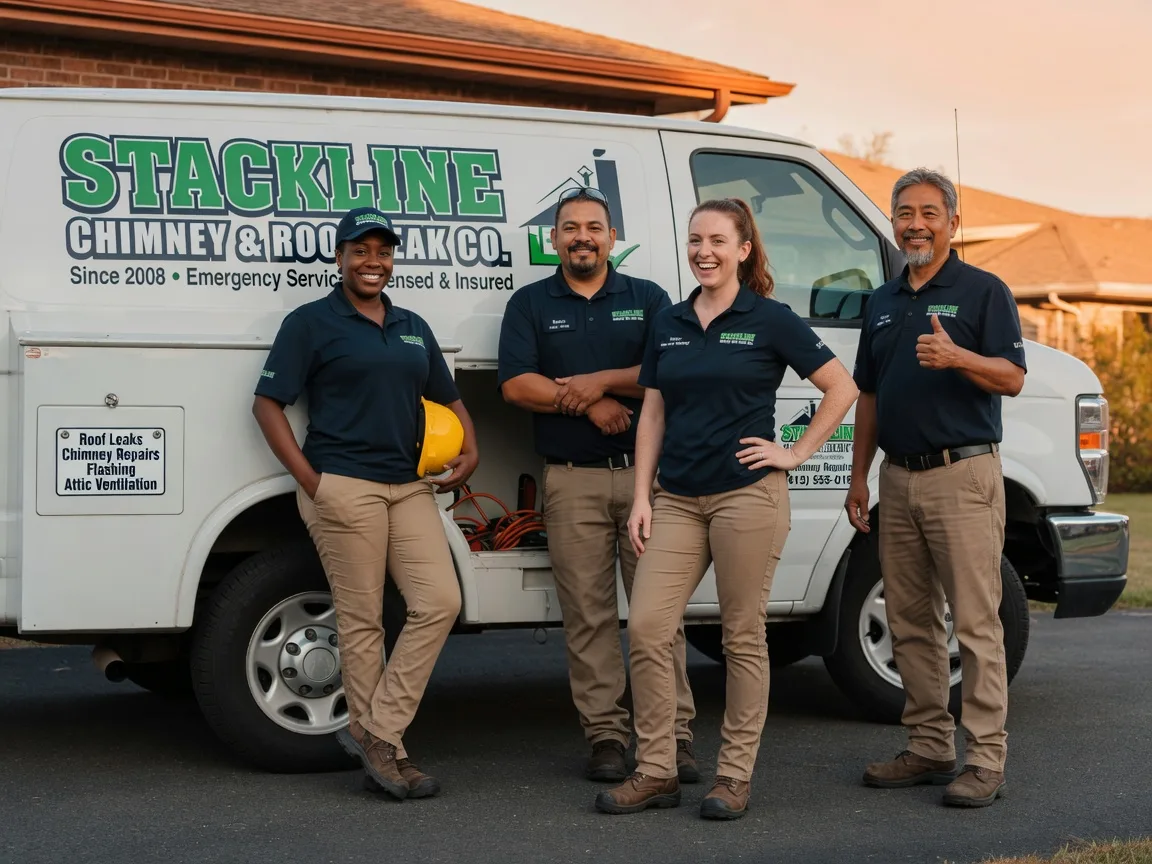 Chimney flashing repair company in Mar Lin, PA
